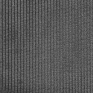 Rückenkissen Dunkelgrau Cord 100x50 cm