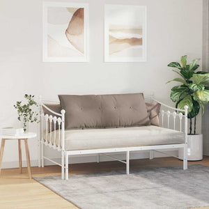 Rückenkissen Taupe 120 cm Mikrofaser