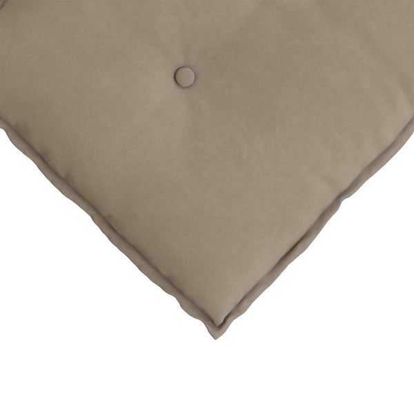 Rückenkissen Taupe 140 cm Mikrofaser