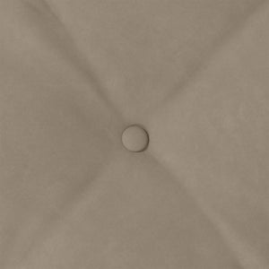 Rückenkissen Taupe 140 cm Mikrofaser