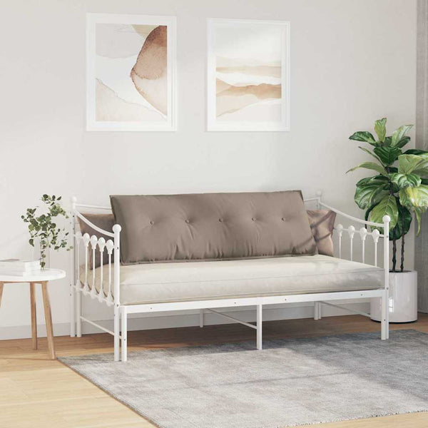 Rückenkissen Taupe 140 cm Mikrofaser