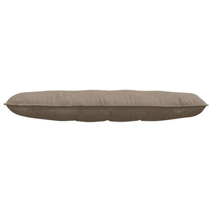Rückenkissen Taupe 140 cm Mikrofaser