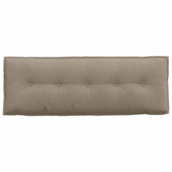 Rückenkissen Taupe 140 cm Mikrofaser