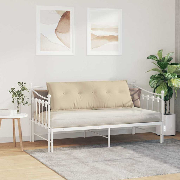 Rückenkissen Creme 140 x 50 cm