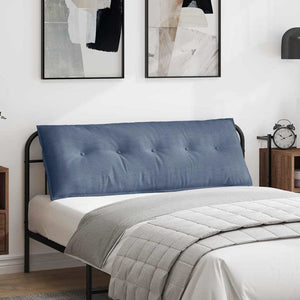 Rückenkissen Blau Cord 140 x 50 cm