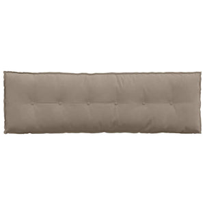 Rückenkissen Taupe Mikrofaser 160x50 cm