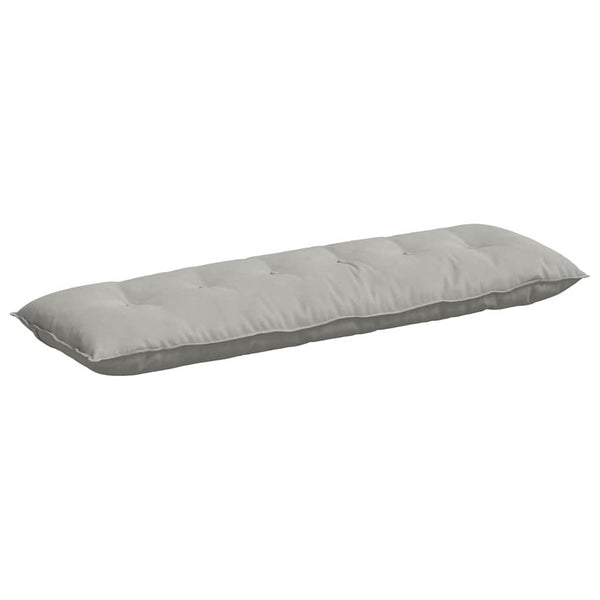 Rückenkissen Hellgrau 160 cm