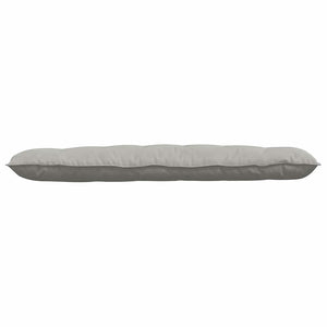 Rückenkissen Hellgrau 160 cm