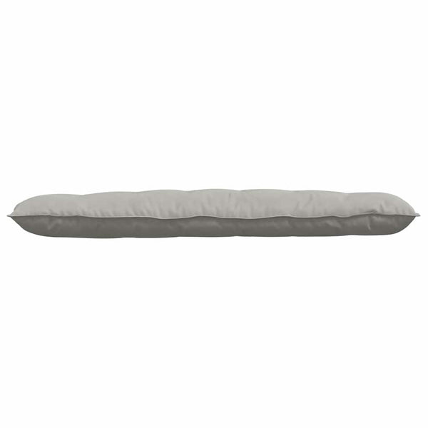 Rückenkissen Hellgrau 160 cm