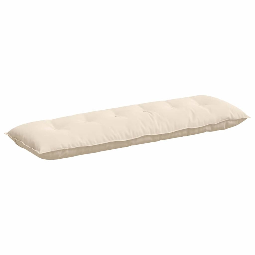 Beiges Rückenkissen 160 cm Mikrofaser