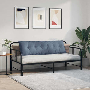 Rückenkissen Blau Cord 160x50 cm