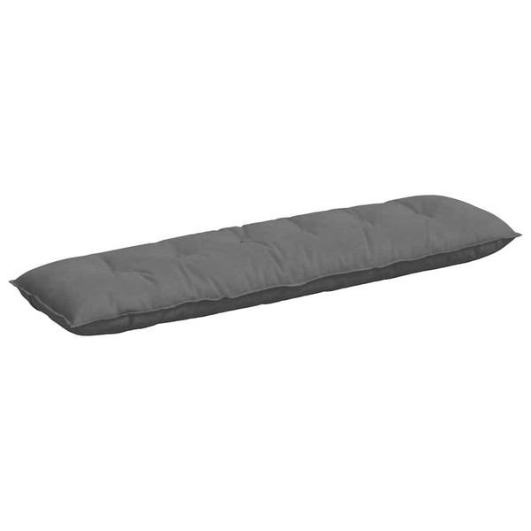 Dunkelgraues Rückenkissen 180 cm