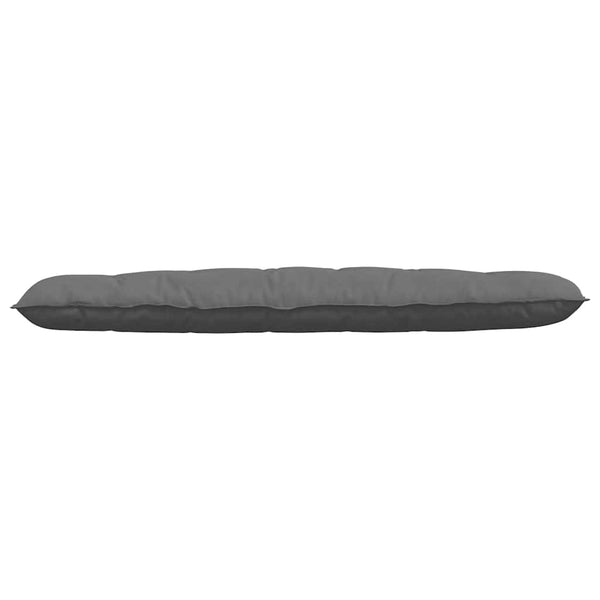 Dunkelgraues Rückenkissen 180 cm