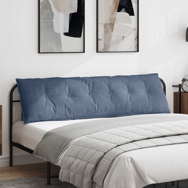 Rückenkissen Blau Cord 180x50cm