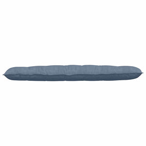 Rückenkissen Blau Cord 180x50cm