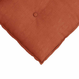 Rückenkissen Cordstoff Rot-Orange 180x50 cm