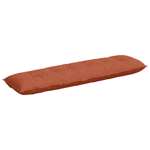Rückenkissen Cordstoff Rot-Orange 180x50 cm