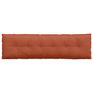 Rückenkissen Cordstoff Rot-Orange 180x50 cm