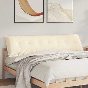 Rückenkissen Creme Cord 200 x 50 cm