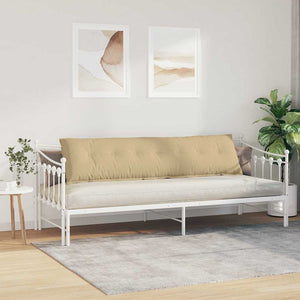 Rückenkissen Grau-Grün Cord 200x50cm