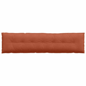 Rückenkissen Cordstoff Rot-Orange 200x50 cm