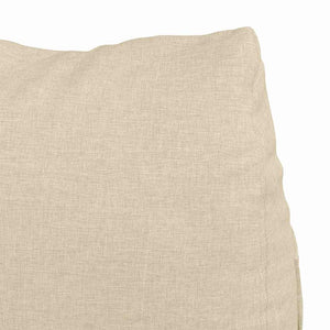 Rückenkissen Creme Stoff 45x20x35cm
