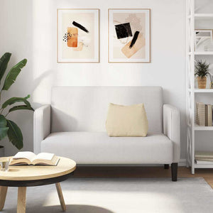 Rückenkissen Creme Stoff 45x20x35cm