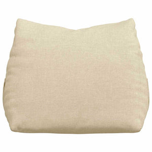 Rückenkissen Creme Stoff 45x20x35cm