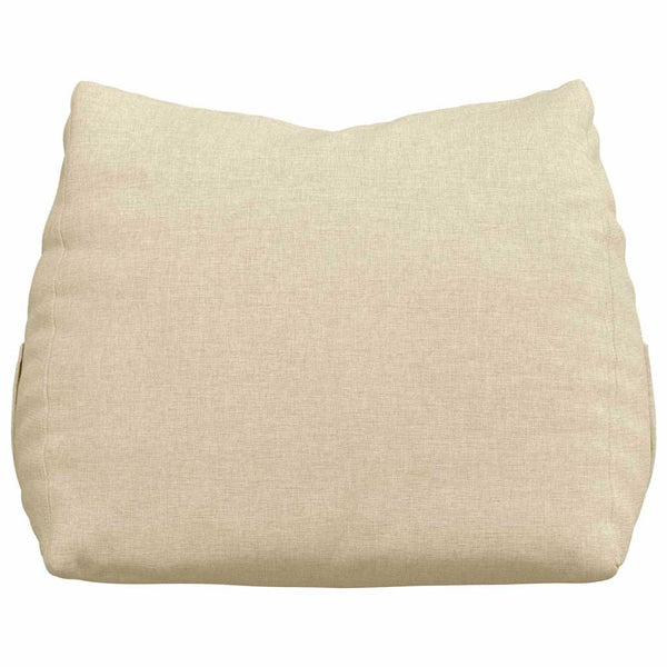 Rückenkissen Creme Stoff 45x20x35cm