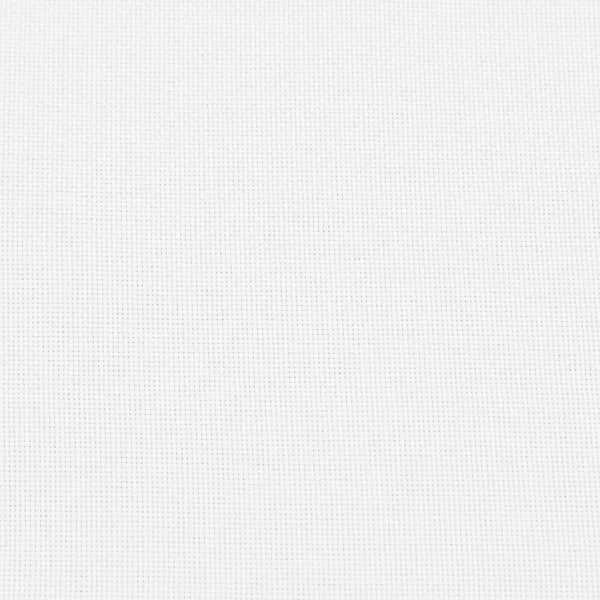 Weißes Rückenkissen 45 x 20 x 35 cm