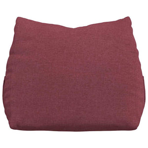 Weinrotes Rückenkissen 60 cm