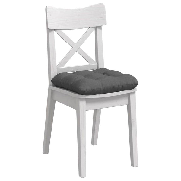 Sitzkissen 4er Set Dunkelgrau 40x40 cm