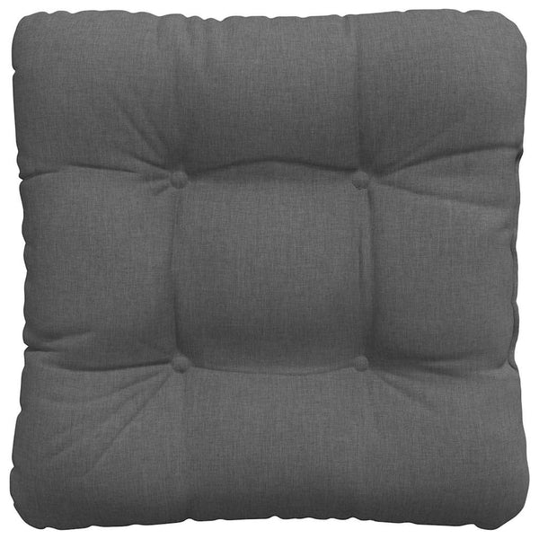 Sitzkissen 4er Set Dunkelgrau 40x40 cm