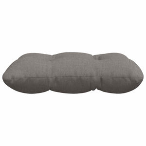 Sitzkissen 4er Set Taupe Stoff 40x40 cm