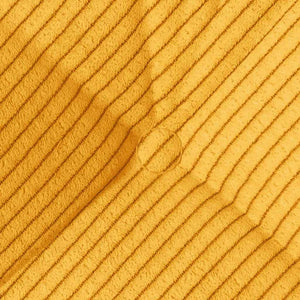 Sitzkissen Gelb Cord 40x40cm 4er Set