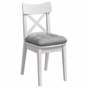 Sitzkissen 4er Set Wolkengrau 45x45 cm