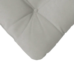 Sitzkissen 4er Set Hellgrau 45x45 cm