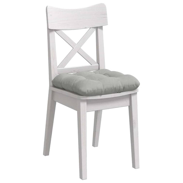 Sitzkissen 4er Set Hellgrau 45x45 cm
