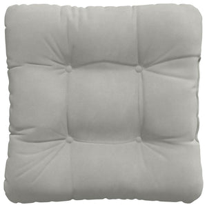 Sitzkissen 4er Set Hellgrau 45x45 cm