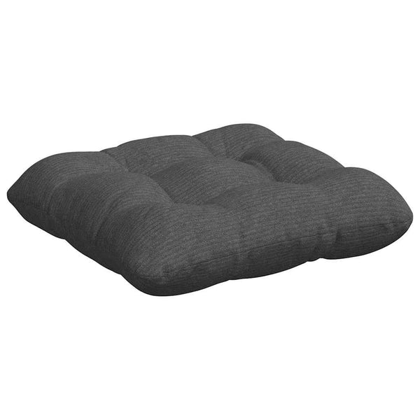 Sitzkissen 4er-Set Dunkelgrau Cord 45x45 cm