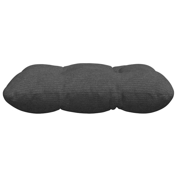 Sitzkissen 4er-Set Dunkelgrau Cord 45x45 cm