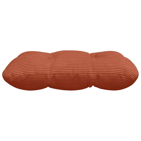 Sitzkissen 4er Set Rot-Orange Cord
