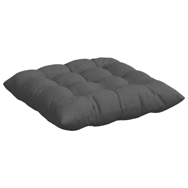 Sitzkissen 4er Set Dunkelgrau 40x40 cm