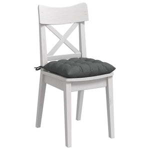 Sitzkissen 4er Set Dunkelgrau 40x40 cm
