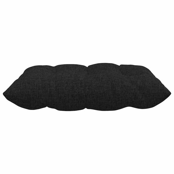 Sitzkissen 4er Set Schwarz 40x40 cm