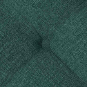 Sitzkissen 4er Set Dunkelgrün 40x40 cm
