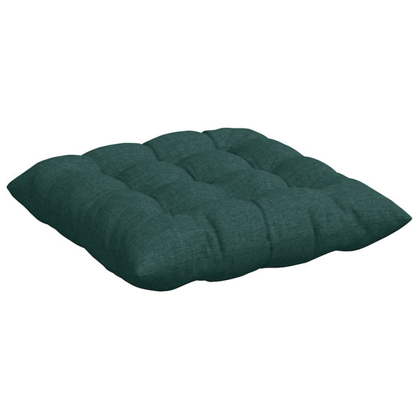 Sitzkissen 4er Set Dunkelgrün 40x40 cm