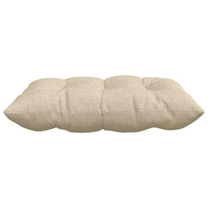 Sitzkissen Creme 4er-Set 40x40 cm