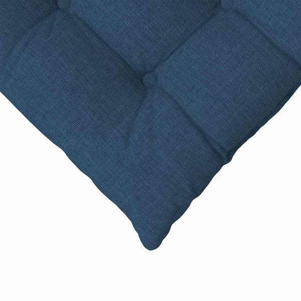Blaue Sitzkissen 4er-Set, 40x40 cm