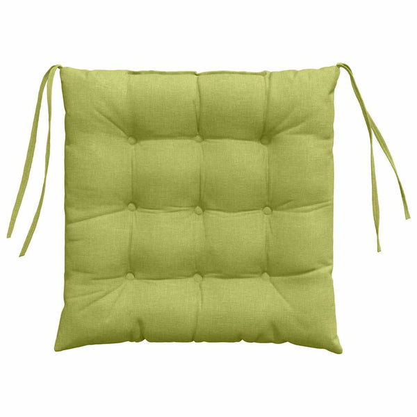 Hellgrüne Sitzkissen, 4er Set